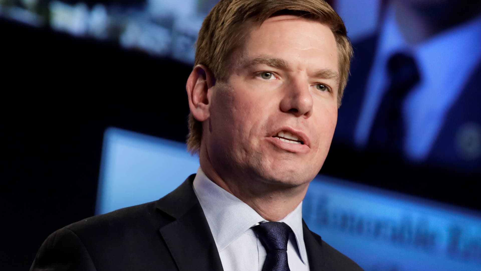 California Democrat governor candidate Eric Swalwell sues FHFA’s Pulte