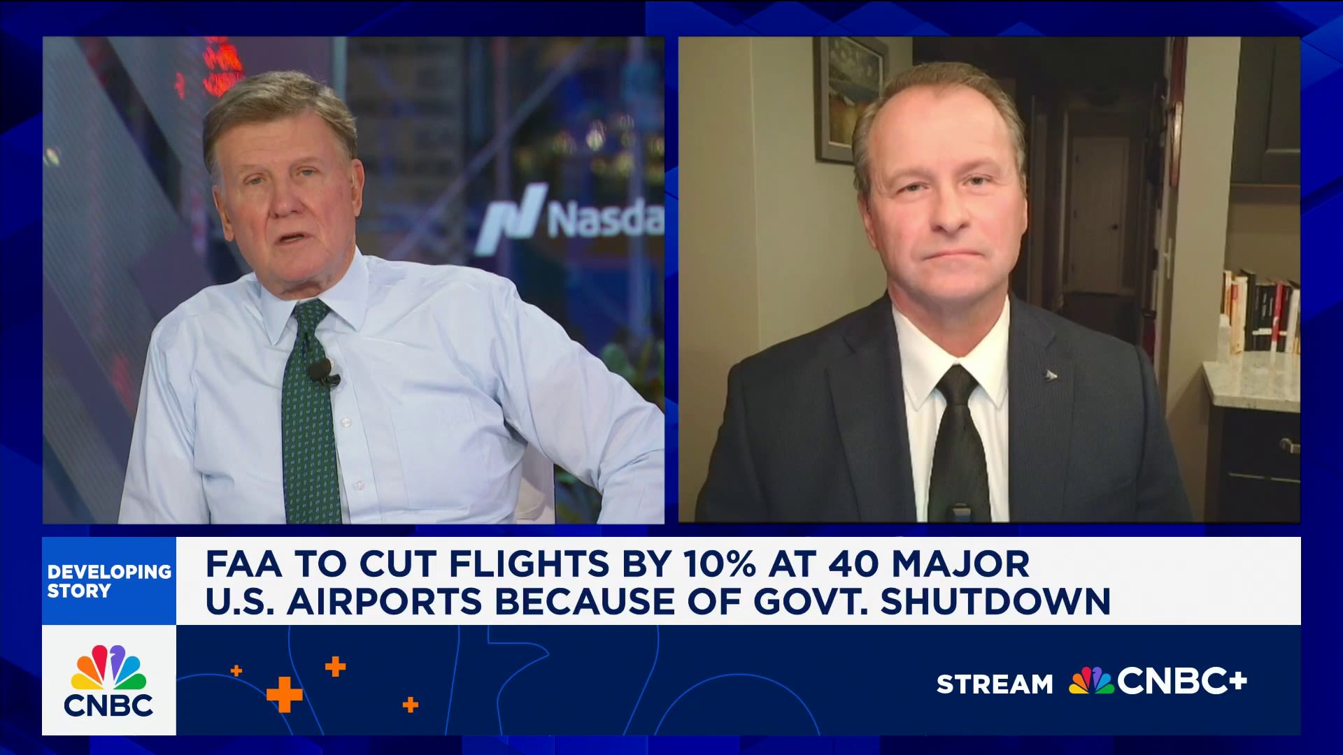 FAA’s 10% flight cuts ‘is the right thing to do’, says Capt. Dennis Tajer